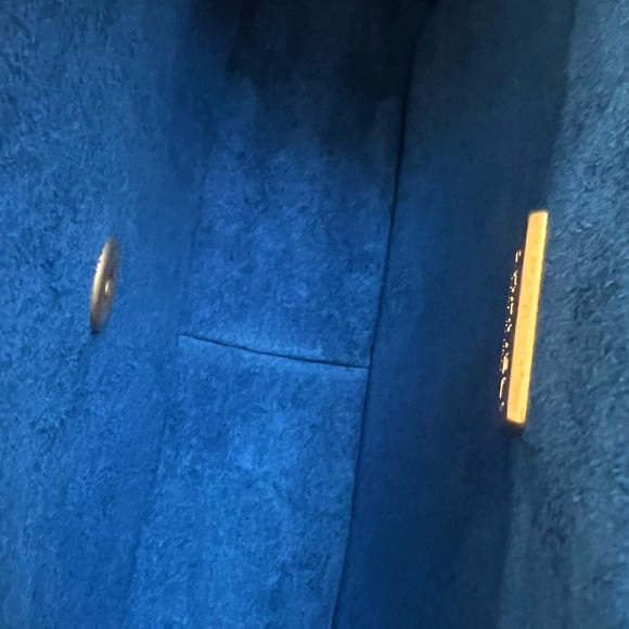 💙Extremely Rare💙Chanel Python Royal Blue GHW Single Flap Bag - Picture 12 of 15